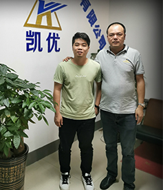 感謝自動化設備行業趙總對華企立方的信任與認可，必牢記使命，不計成本服務客戶，做良心企業。